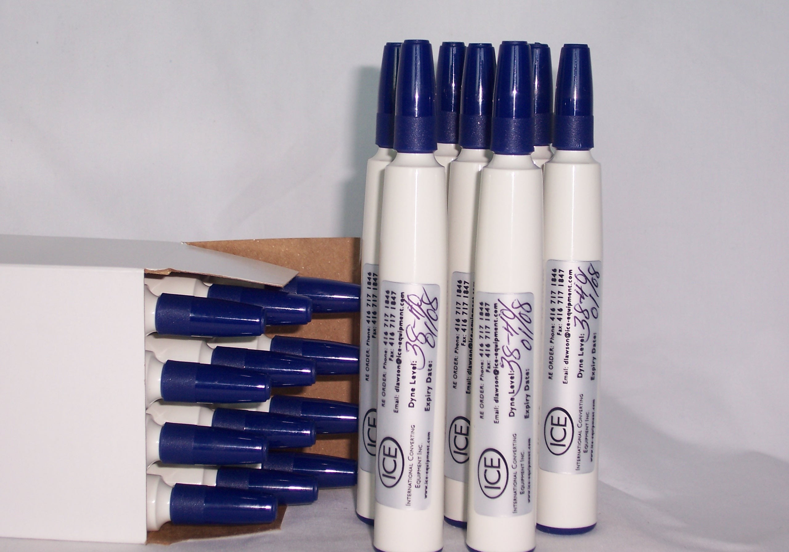 Quick Test Blue 38-40 Dyne pens Enviro friendly (2)